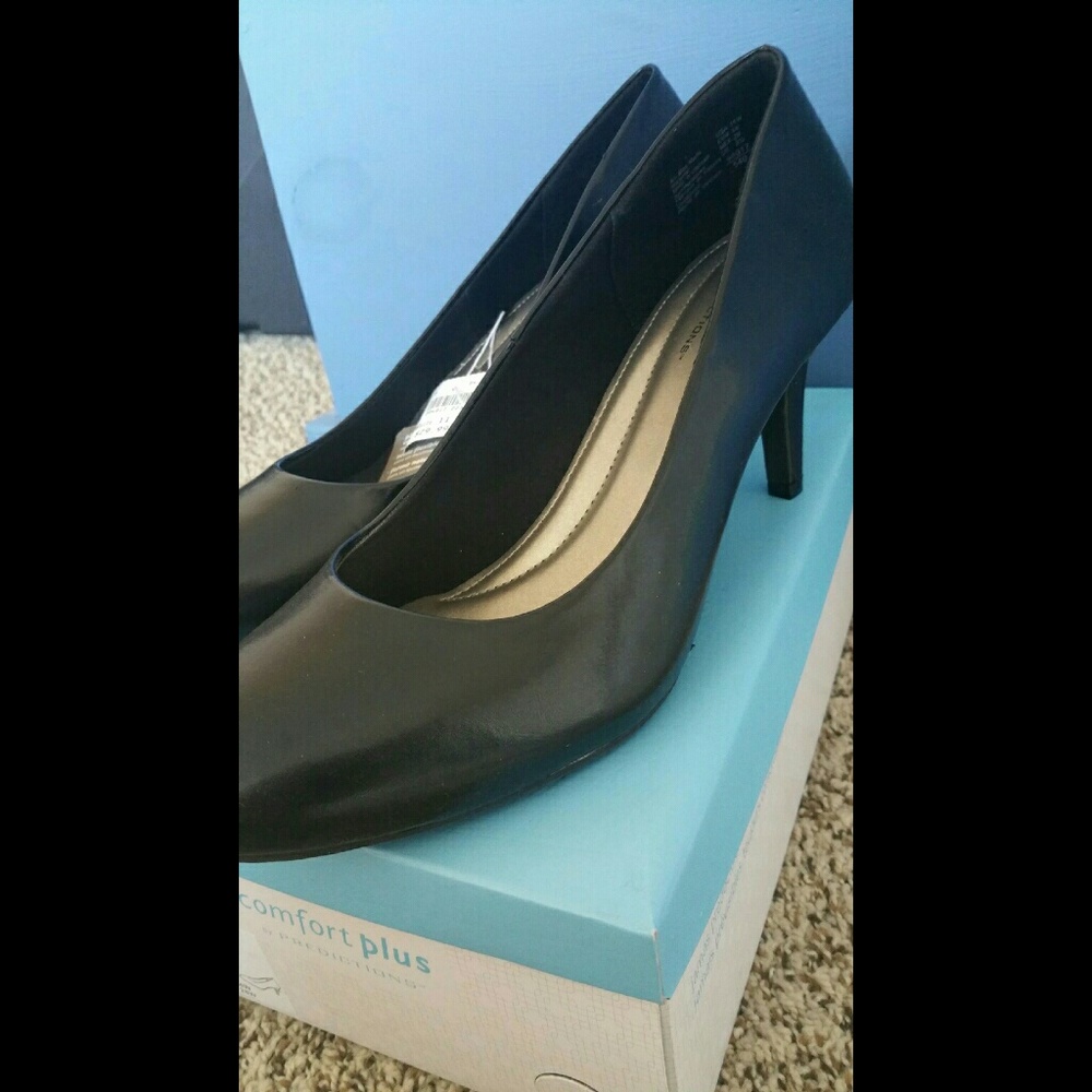 Black High Heels Size 11 Wide
