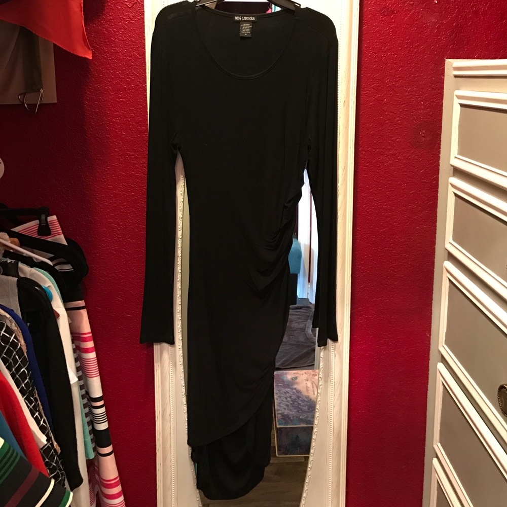 MISS CHIEVOUS BLACK LBD SZ MEDIUM NWOT