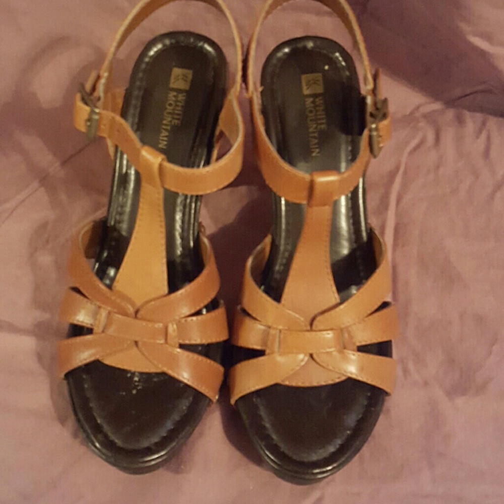 Tan Sandals size 7.5