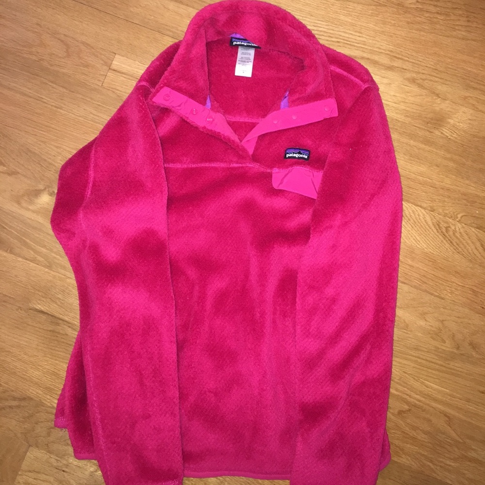 Red Patagonia jacket