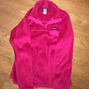 Red Patagonia jacket