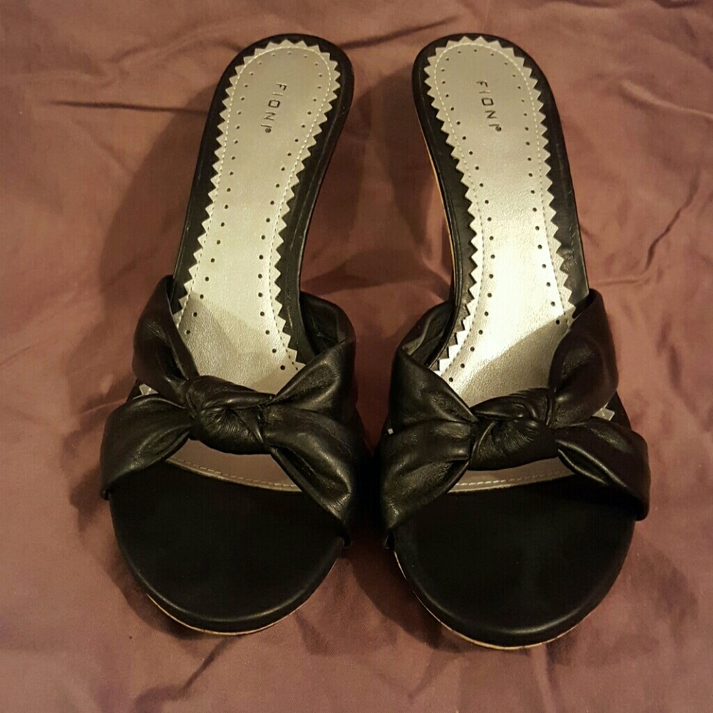 Black Size 8 Heels