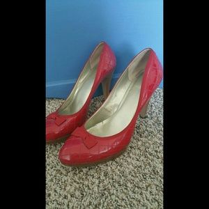 Nine West Red High Heels Size 12