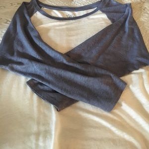 Loft linen baseball shirt