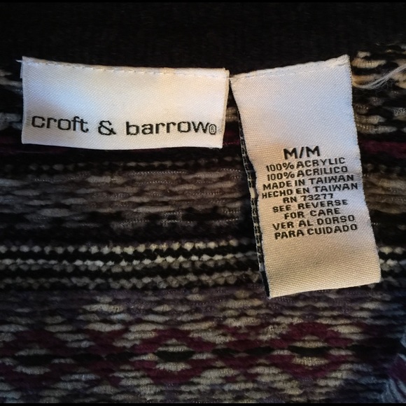 Multicolored long sleeve ladies sweater - Picture 2 of 5