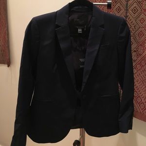 J Crew 1035 bistretch navy wool suit jacket TAGS