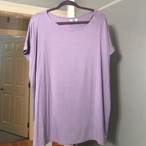 Women's Large Lavender Piko Shirt