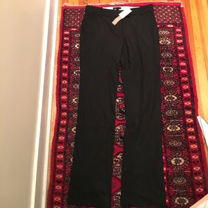 J Crew Campbell black wool trousers 6 TAGS
