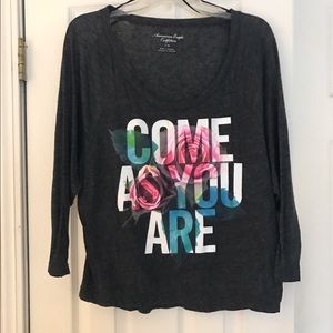 AE lounge shirt size L