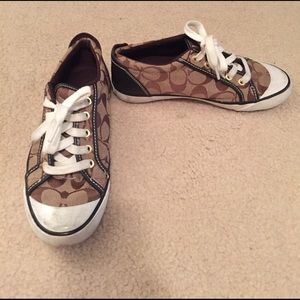 Coach sneakers! Size 6!