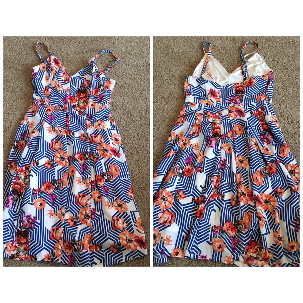 Women's summer floral dress