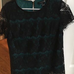 Forever 21 lace t shirt