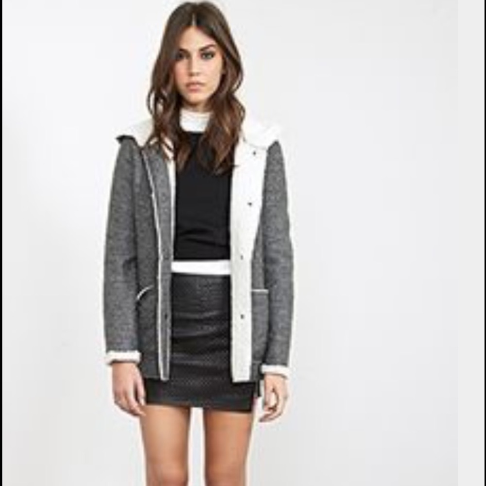 Forever21 Grey Coat NEVER WORN❄️