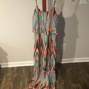 Printed Maxi Dress