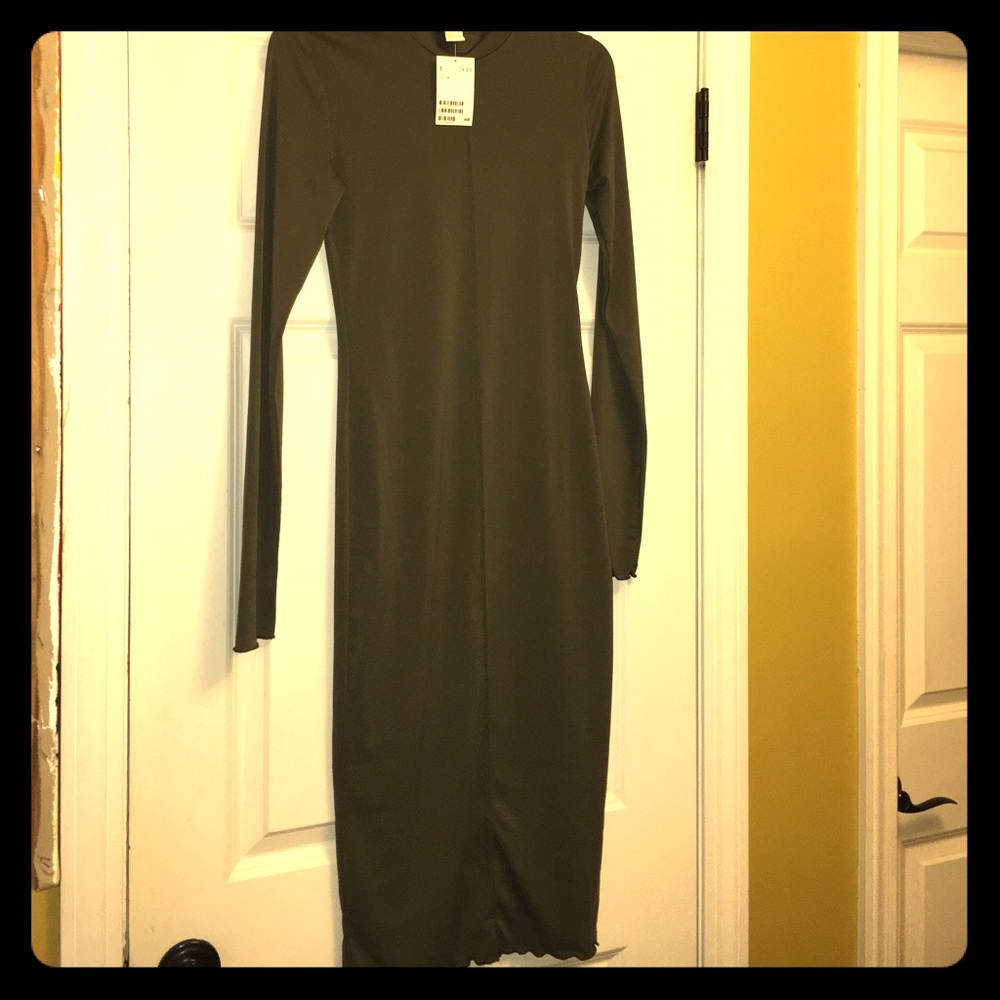 Last🔥Chance SALE!!Long-sleeved H&M Midi Dress