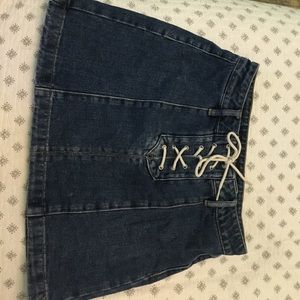 Jean skirt