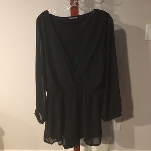 Express Long Sleeved Romper