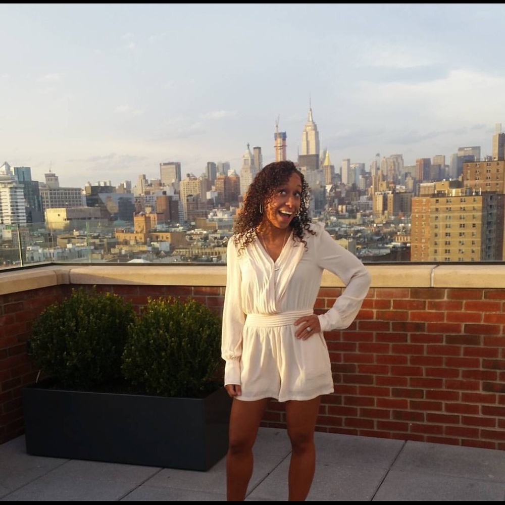 Long sleeve romper from Necessary Clothing.