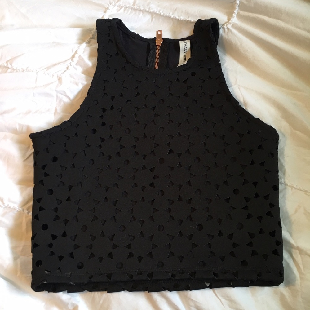 Black Crop Top