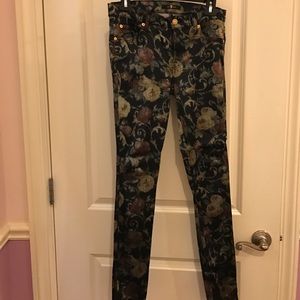 7 For All Mankind •• Floral pants