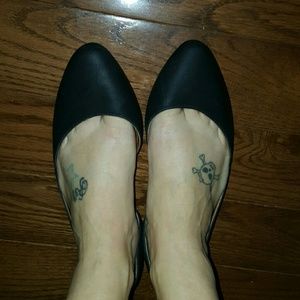 Lucky black flats