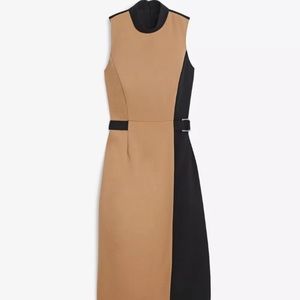 White House Black Market color block dress