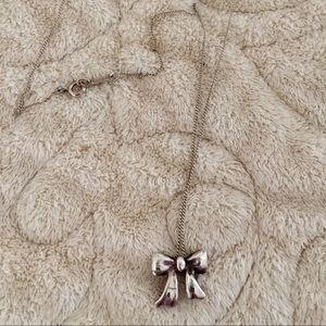 Tiffany bow necklace
