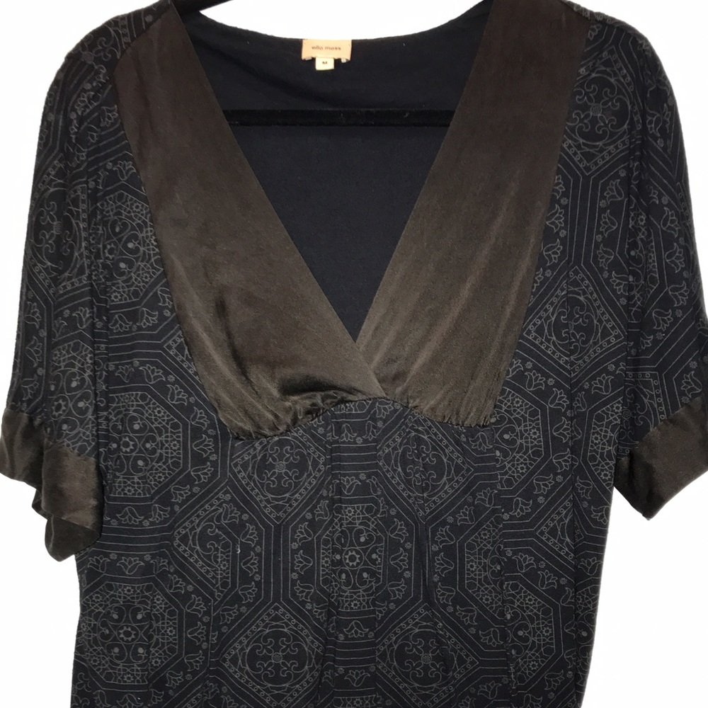 Ella Moss Ladies Black Shirt Med M medium