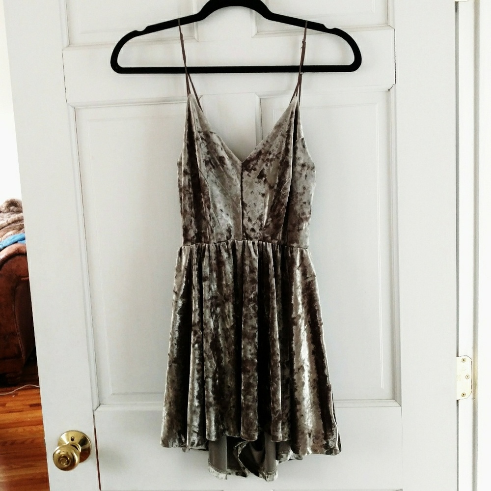 Silence + Noise Vanessa Cupro romper