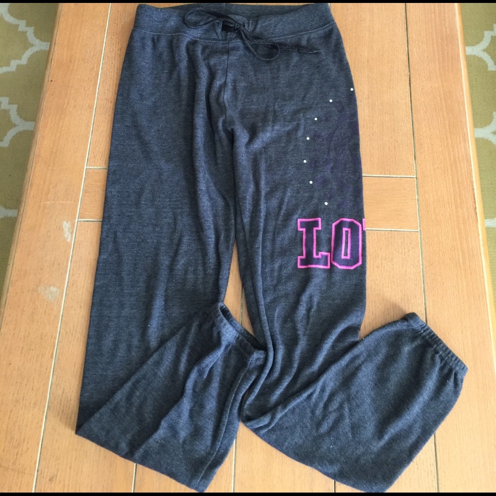 Wild punch Love sweat pants. - Picture 2 of 4