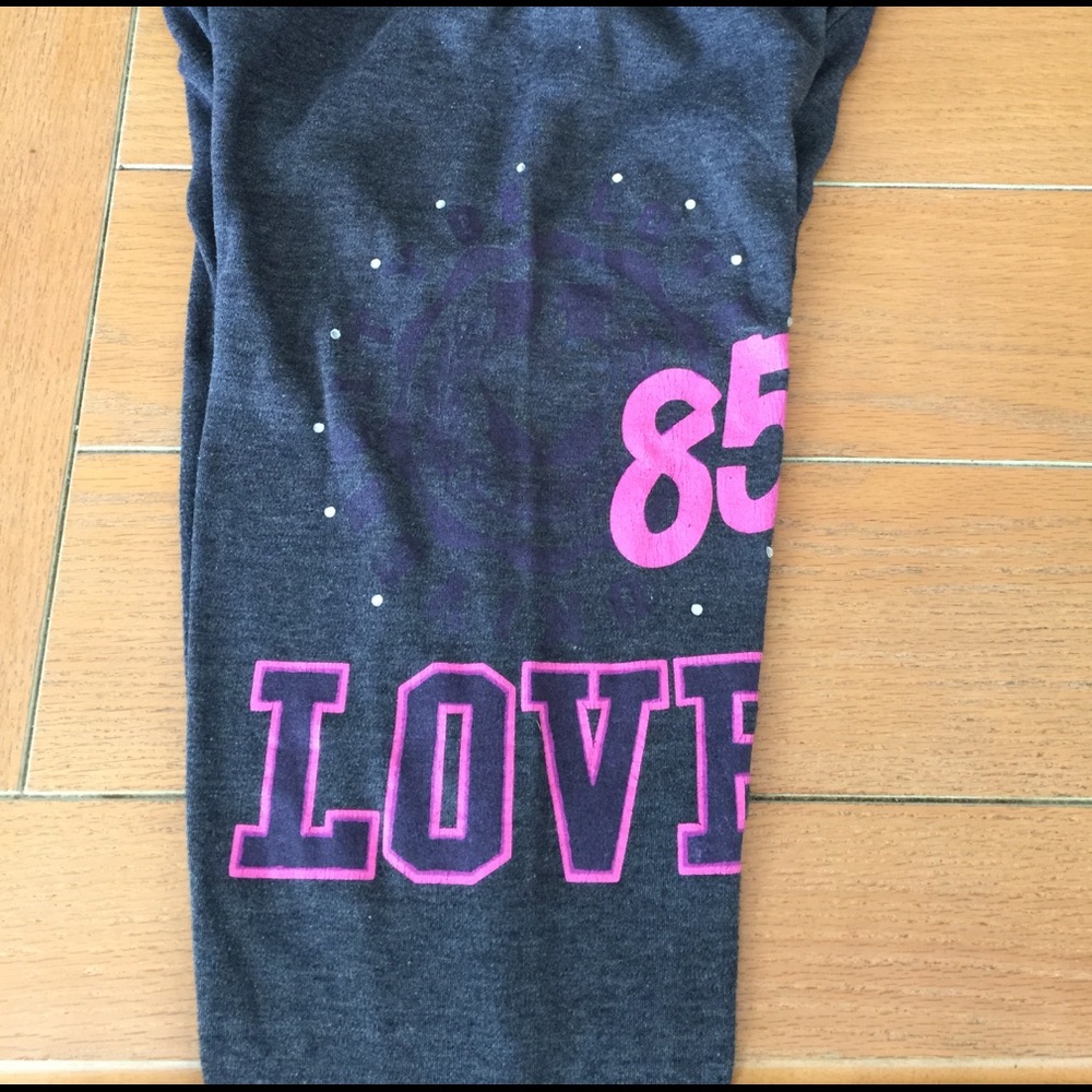 Wild punch Love sweat pants.