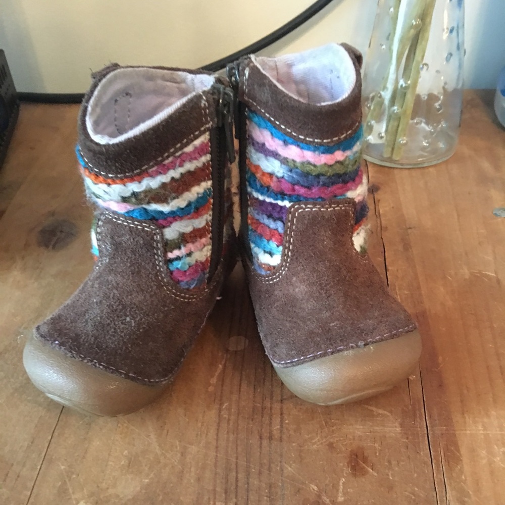 Stride Rite baby boots
