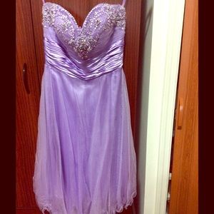 Size 6 Purple prom dress