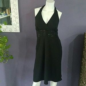 Beautiful black dress. 14