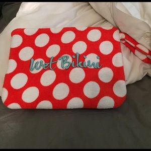 Henri Bendel Wet Bikini Bag NWOT