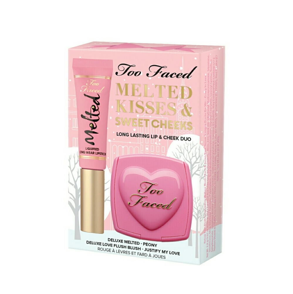 TOO FACED Melted Kisses & Sweet Cheeks Set