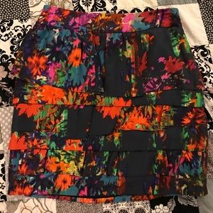 Leifsdottir Algeria's tiered floral skirt