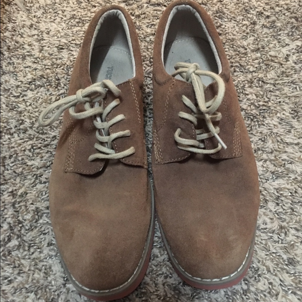 Brown Tucker and Tate by Nordstrom Boys Oxfords
