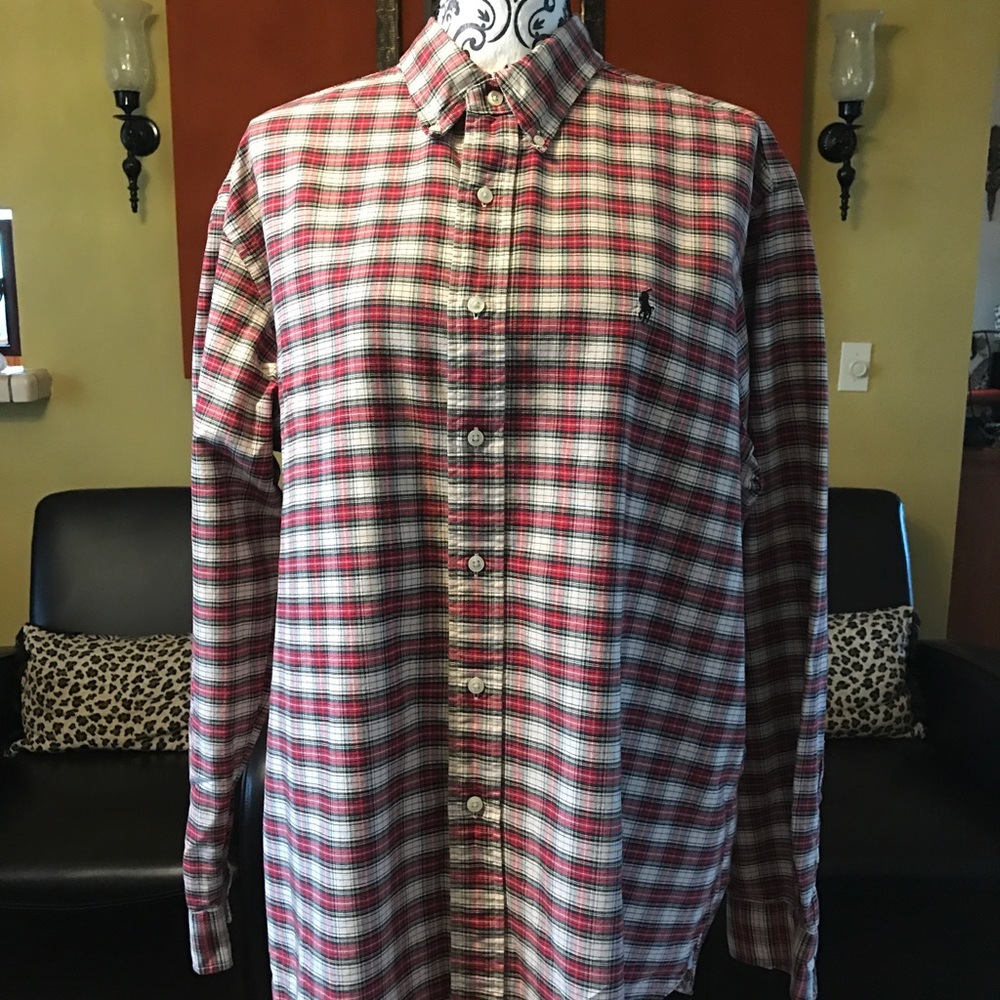 Extra Large Men's Classic Ralph Lauren Button Up