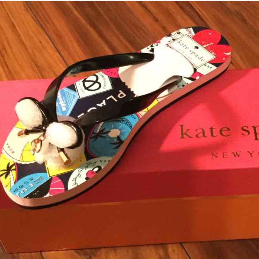 KATE SPADE NY FLIP FLOPS