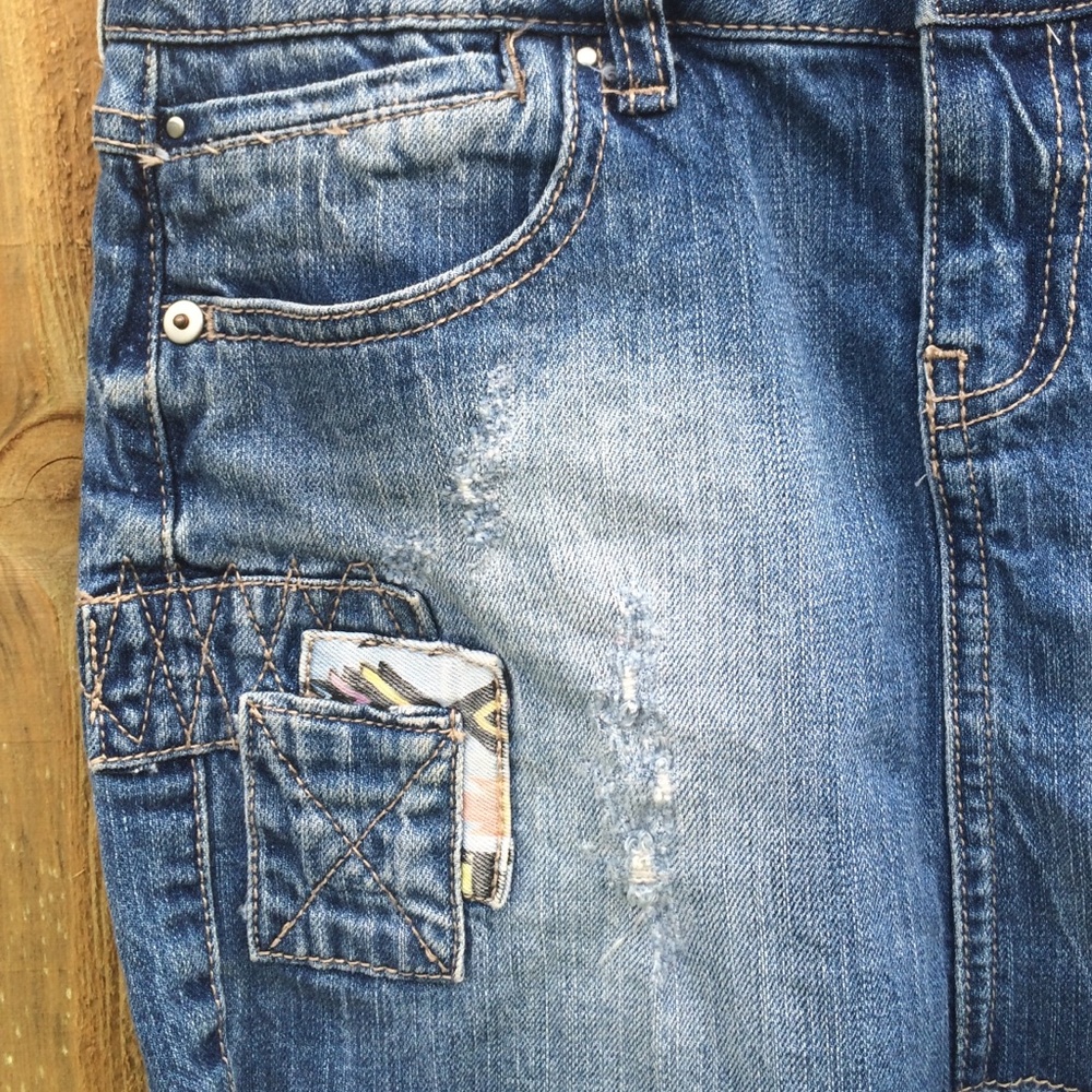 Mini Jeans Skirt - Picture 4 of 4
