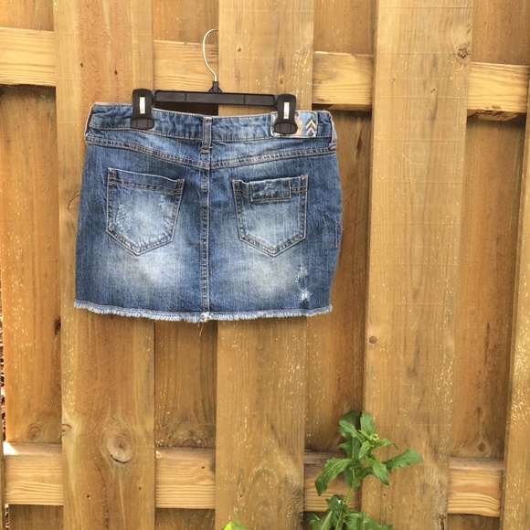 Mini Jeans Skirt - Picture 2 of 4