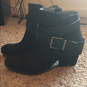 Black booties