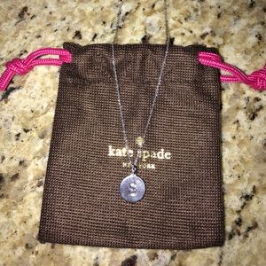 Kate spade "S" necklace