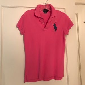 Hot Pink Polo RL
