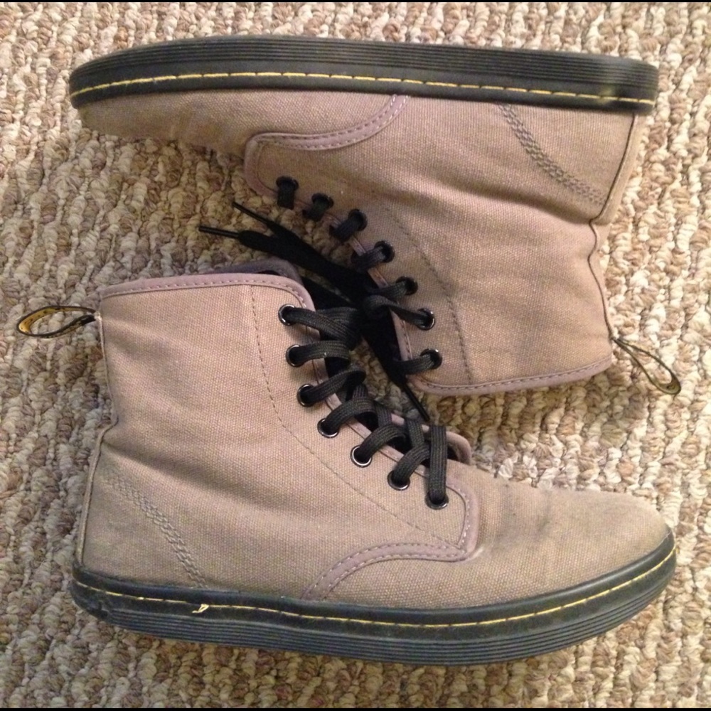 Gray Shoreditch Dr. Martens