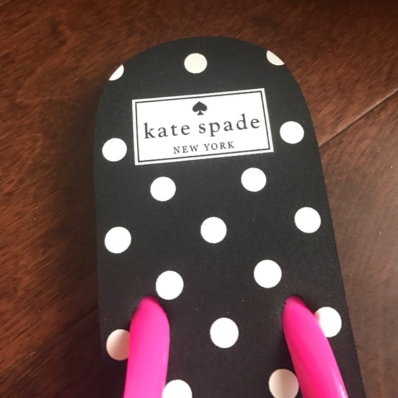 ❗️1 hour sale ❗️Kate spade polka dot flip flops - Picture 4 of 4