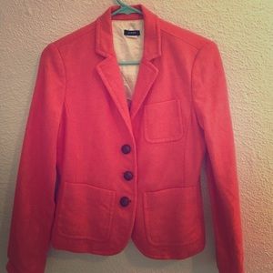 J.Crew blazer, coral
