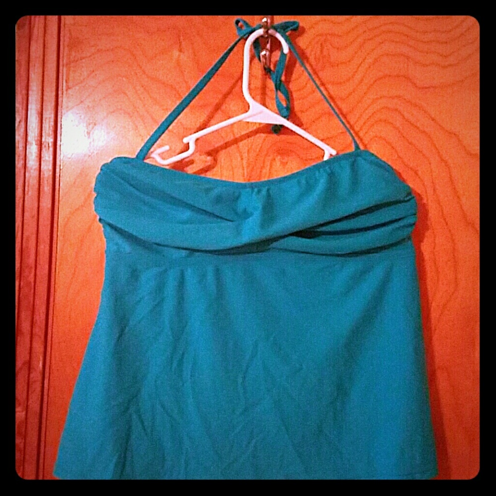 Ladies halter style tankini Swim Top