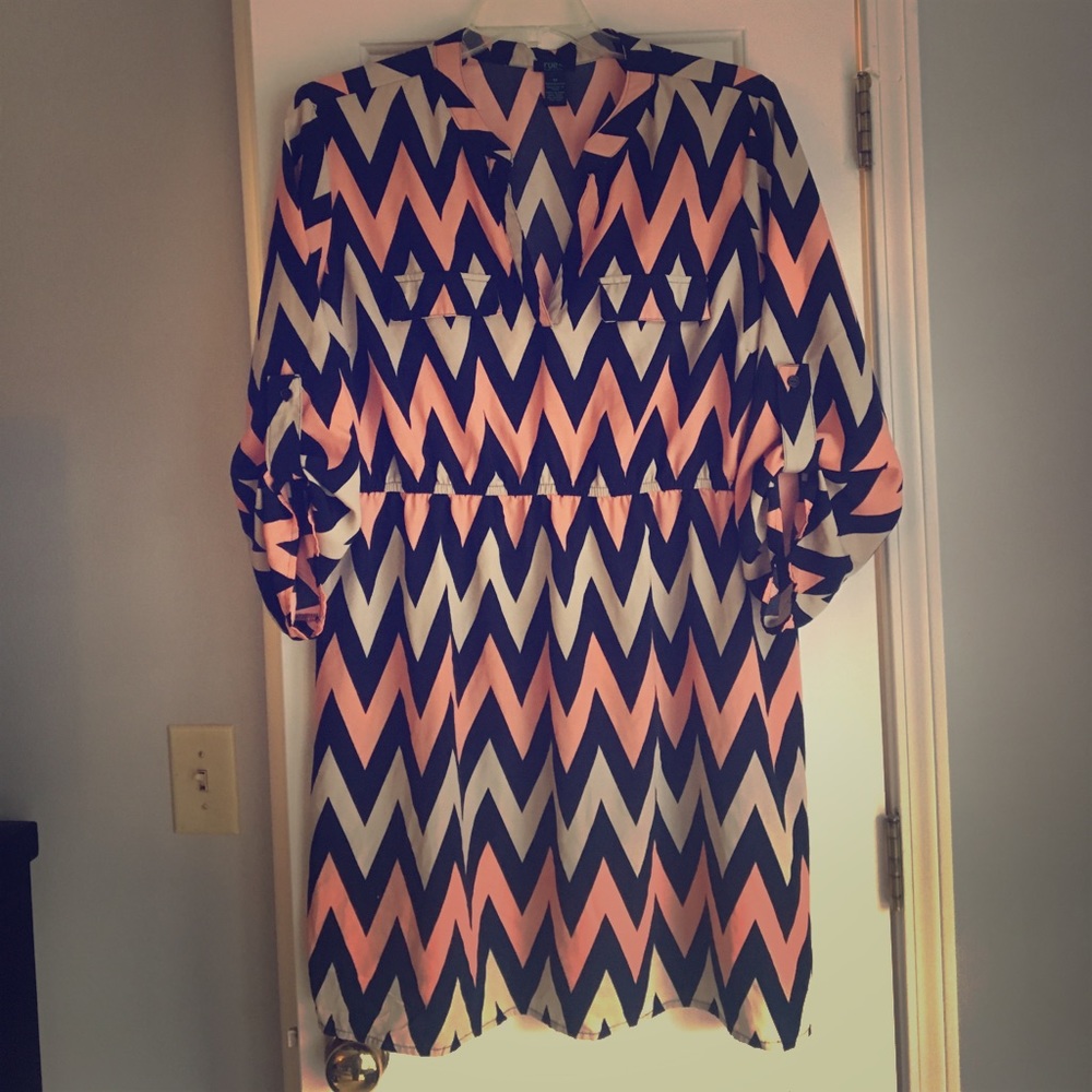 Chevron Rue 21 dress